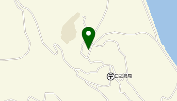 口之島地区コミュニティセンターの地図画像