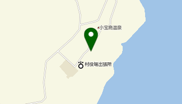 小宝島防災活動拠点施設の地図画像