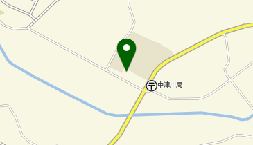 中津川交流館の地図画像