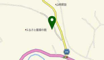 薩摩中学校の地図画像