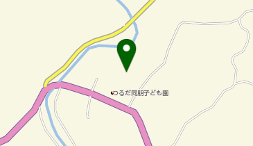 鶴田地区コミュニティセンターの地図画像