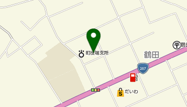 鶴田中央公民館の地図画像