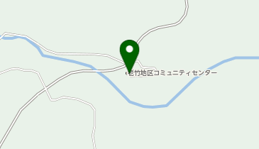 老竹地区コミュニティセンターの地図画像