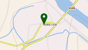 俣瀬東公民館の地図画像