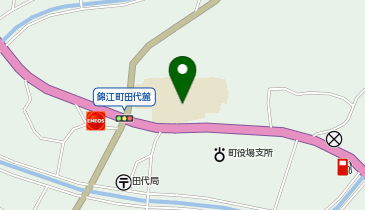 田代小学校の地図画像