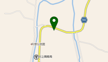 川上小学校体育館の地図画像