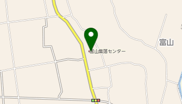 富山地区集落センターの地図画像