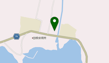 田検公民館の地図画像