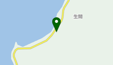 生間林業研修館の地図画像