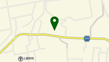 上嘉鉄地区振興センターの地図画像