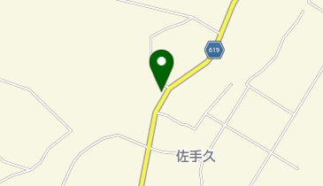 佐手久地区公民館の地図画像