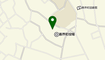 役場コミュニティセンターの地図画像