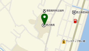 県立徳之島高等学校の地図画像