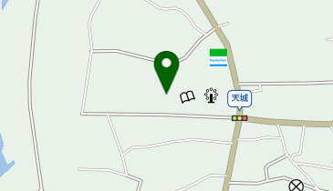 天城自治公民館の地図画像