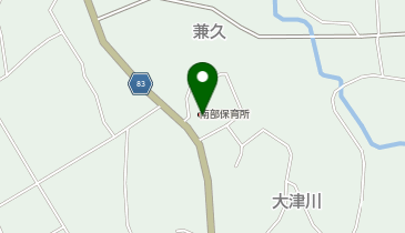 南部保育所の地図画像