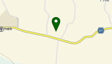 内城字公民館の地図画像