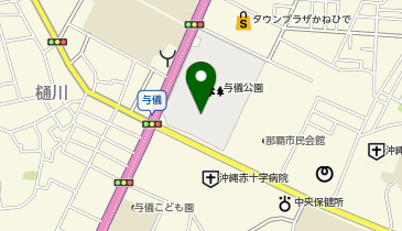 与儀公園の地図画像