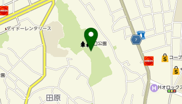 森口公園の地図画像