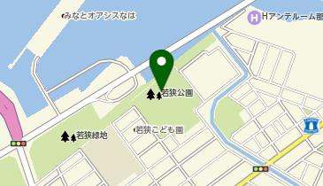 若狭公園の地図画像