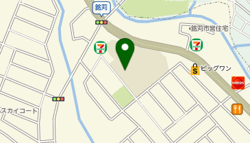 安岡中学校(運動場)の地図画像