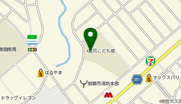 銘苅小学校(運動場)の地図画像