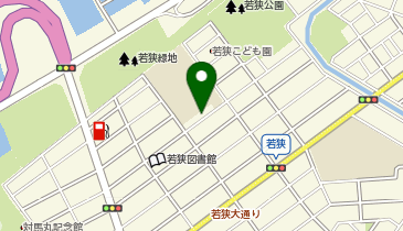 若狭小学校(運動場)の地図画像