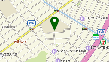 那覇中学校(運動場)の地図画像