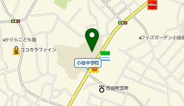 小禄中学校(運動場)の地図画像