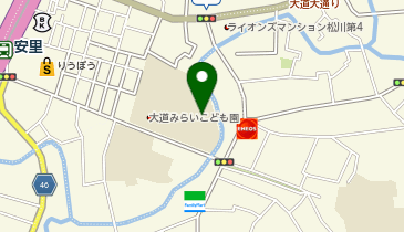 大道小学校の地図画像