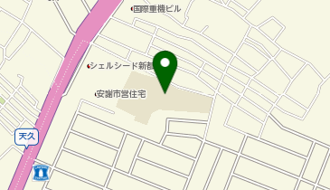 安謝小学校の地図画像