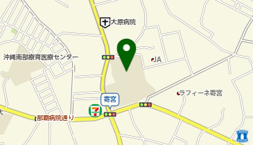 真和志小学校の地図画像