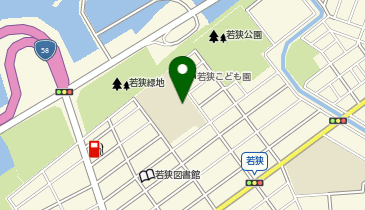 若狭小学校の地図画像