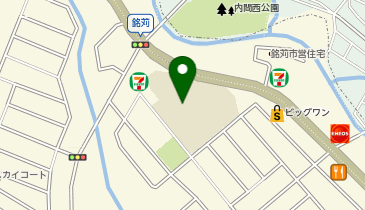 安岡中学校の地図画像