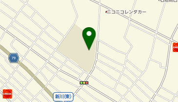 石垣中学校の地図画像