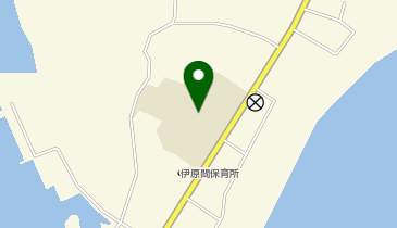 伊原間中学校の地図画像