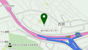 西原児童センターの地図画像