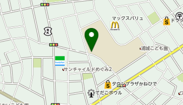 浦城っ子児童センターの地図画像