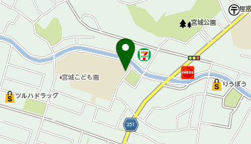 みやぎ希望の森コミュニティセンターの地図画像