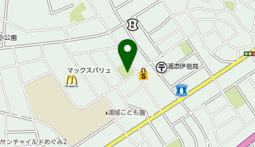 ひなげし公園の地図画像