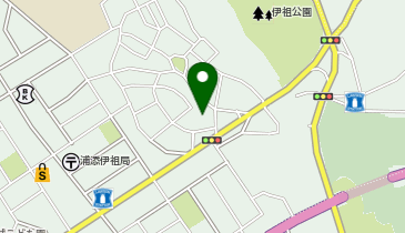 伊祖自治会の地図画像