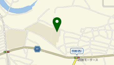 糸満中学校体育館の地図画像