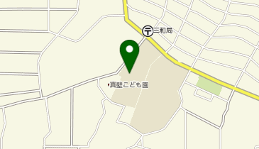 真壁小学校体育館の地図画像