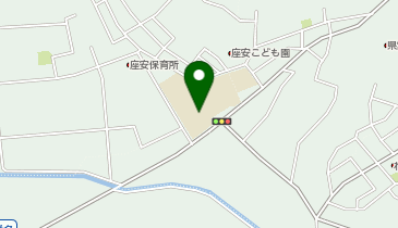 座安小学校グラウンドの地図画像