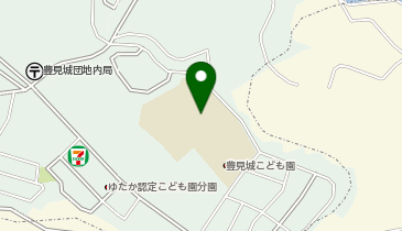 豊見城小学校グラウンドの地図画像