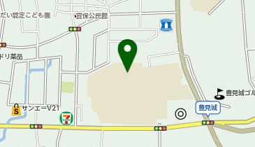上田小学校の地図画像