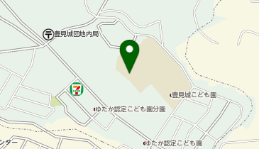 豊見城小学校の地図画像