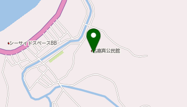 名嘉真公民館の地図画像