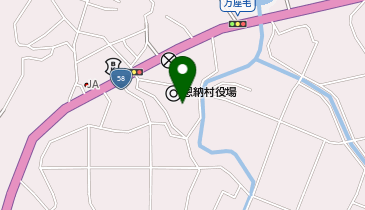 恩納村役場の地図画像