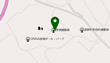 赤間総合運動公園の地図画像