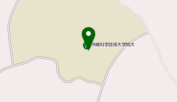 沖縄科学技術大学院大学の地図画像